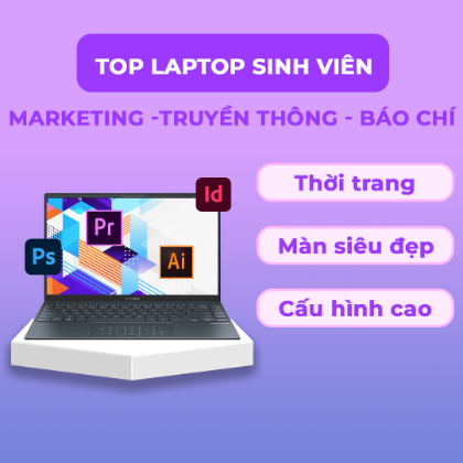 Hình ảnh cho bộ sưu tập Laptop dành cho Marketing